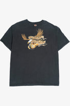Harley Davidson North Texas Dallas Flames & Eagle T-Shirt (2010s)