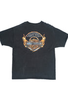 Harley Davidson North Texas Dallas Flames & Eagle T-Shirt (2010s)