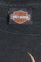 Harley Davidson North Texas Dallas Flames & Eagle T-Shirt (2010s)