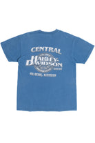 Harley Davidson "Olathe, Kansas" Faded Blue T-Shirt (2000s)