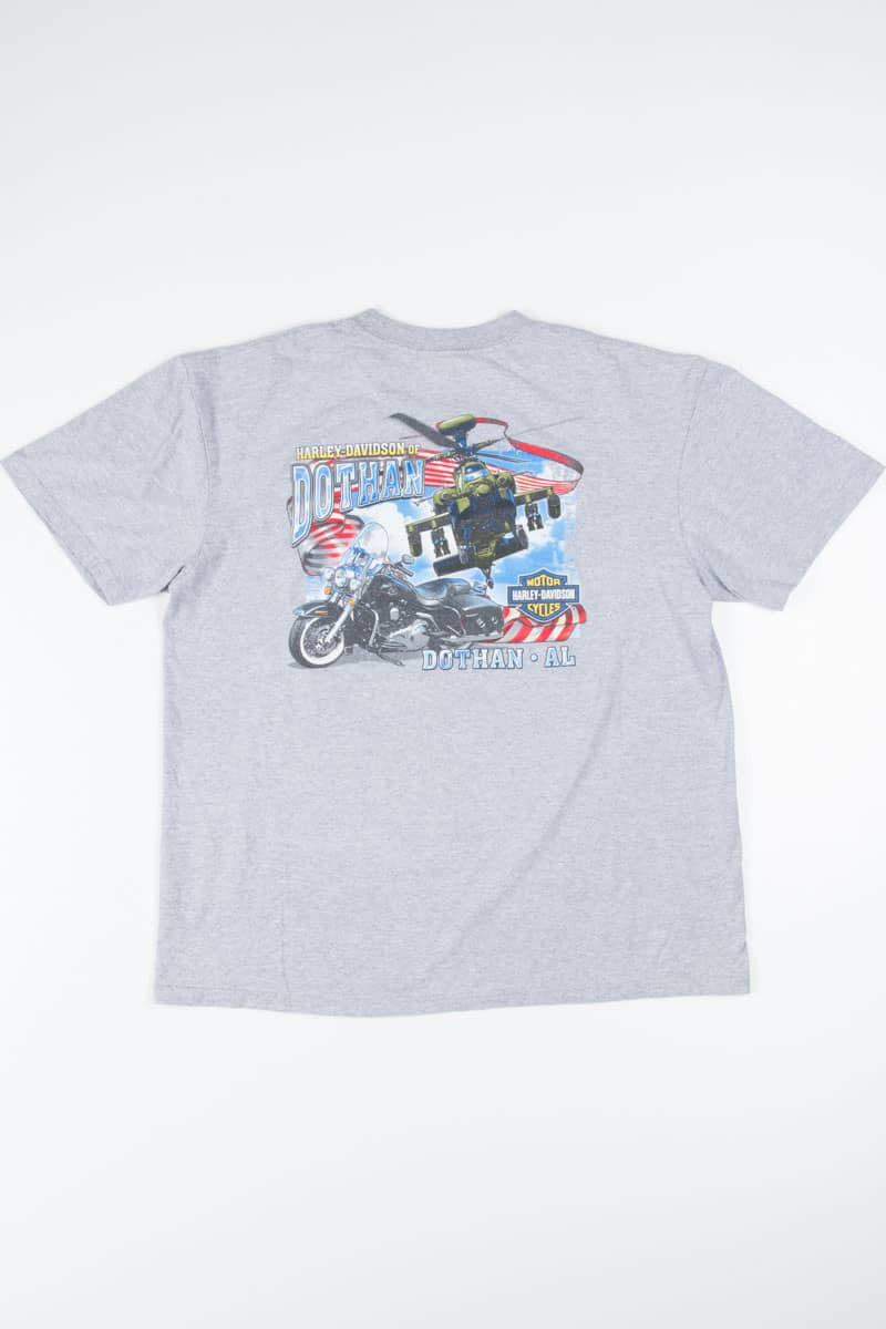 Military Helicopter Harley-Davidson T-shirt