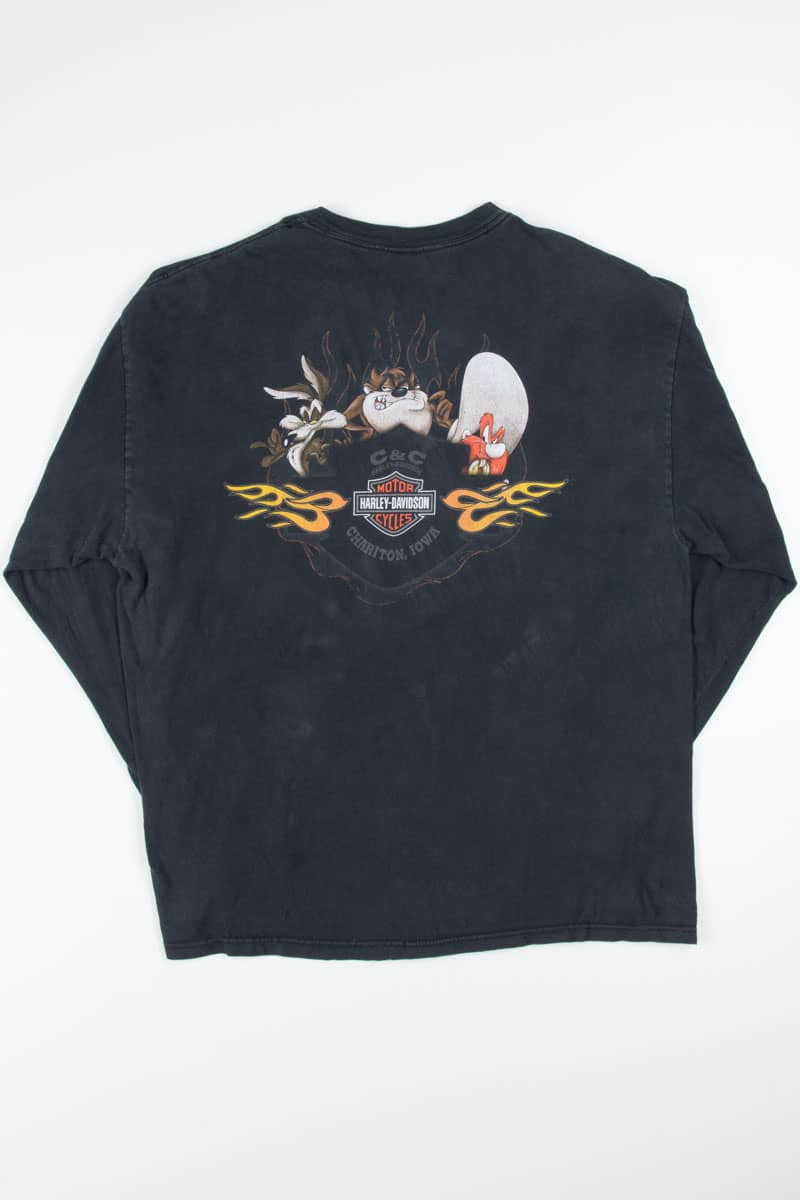 Looney Tunes Harley-Davidson Long Sleeve T-shirt