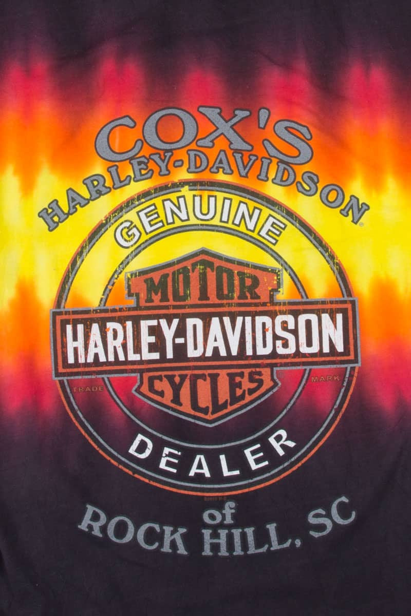 Tye-dye Harley-Davidson T-shirt 1