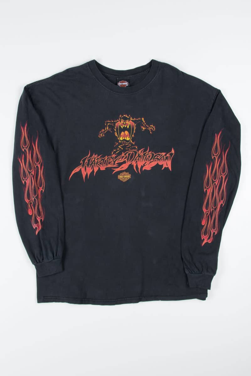 Looney Tunes Harley-Davidson Long Sleeve T-shirt