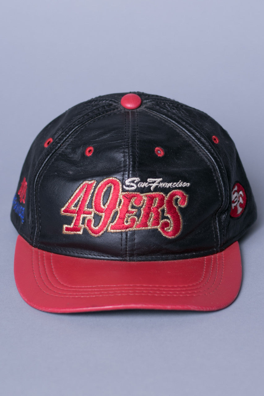 Leather San Francisco 49ers Snapback