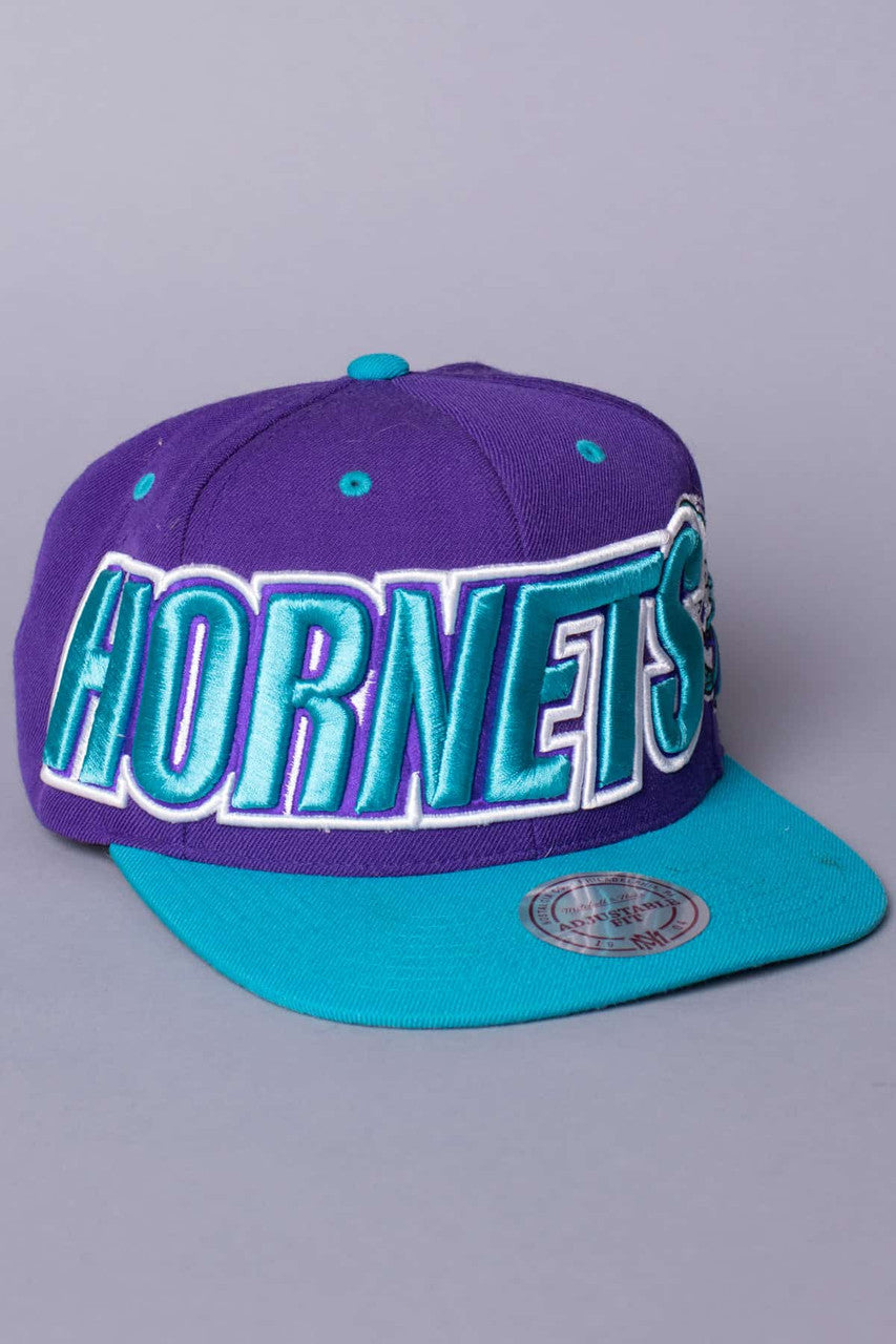 Retro Hornets Spellout Snapback