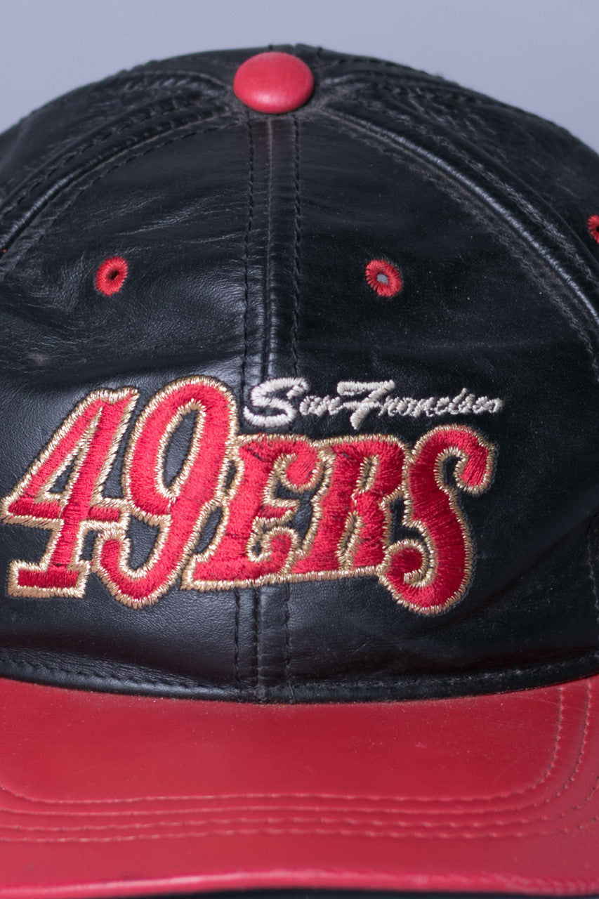 Leather San Francisco 49ers Snapback