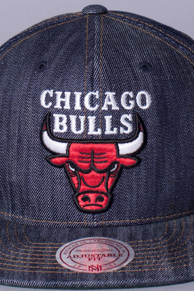 Denim Chicago Bulls Snapback Hat – Ragstock