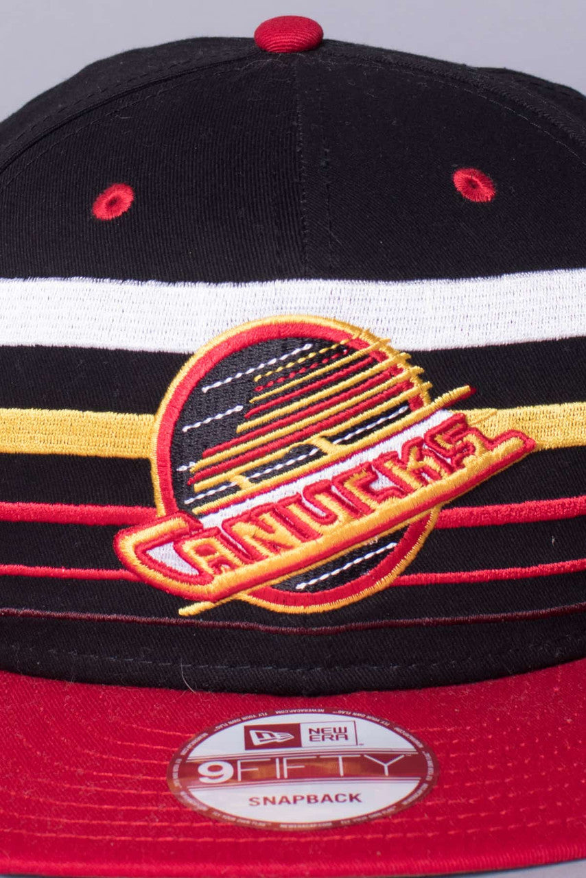 Retro Canucks Snapback Hat