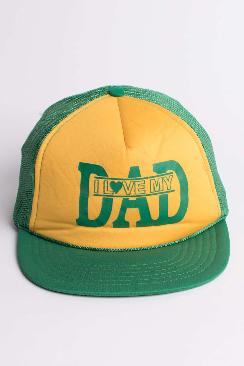 I Love My Dad Trucker Hat