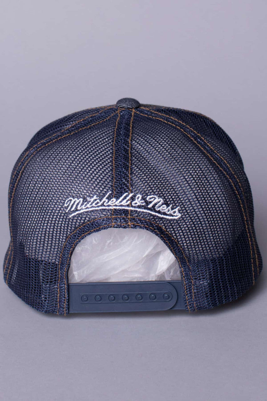 Denim Chicago Bulls Snapback Hat