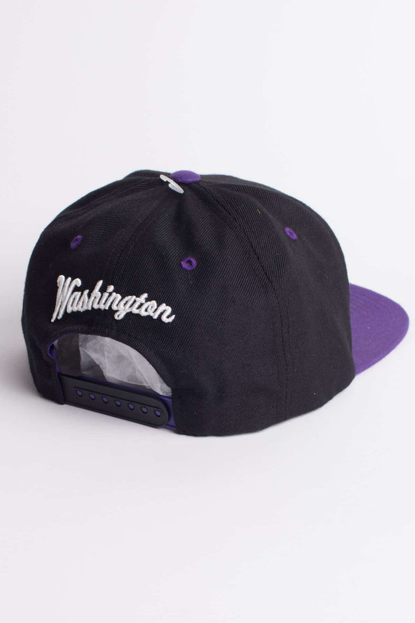 Washington Flat Brim Snapback