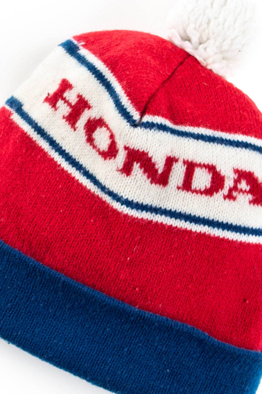 Honda Pom Pom Vintage Beanie