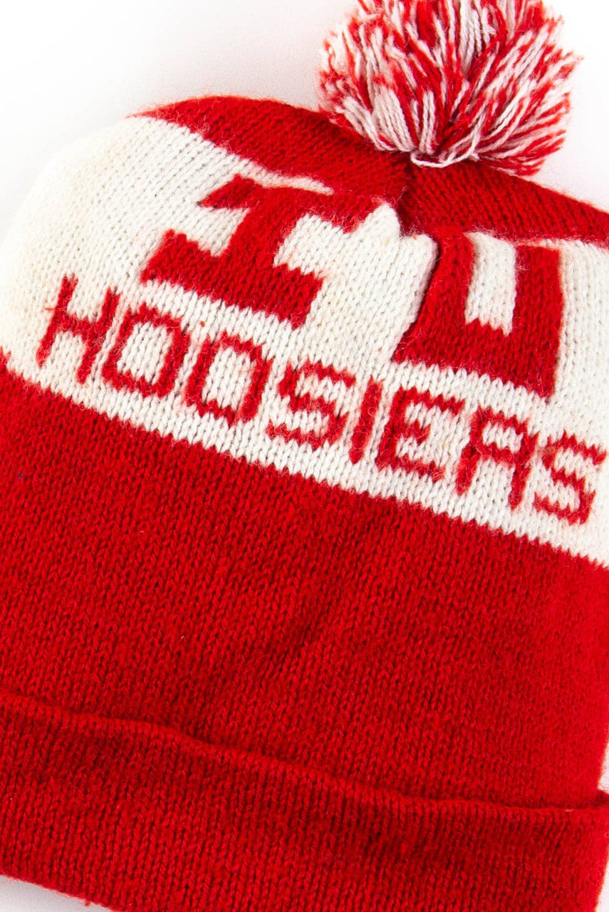 Indiana Hoosiers Pom Pom Beanie