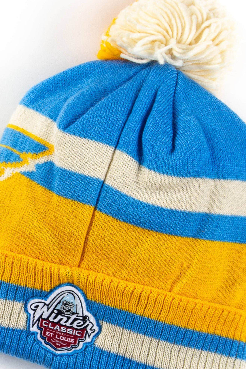 St. Louis Blues 2017 Winter Classic Pom Pom Beanie