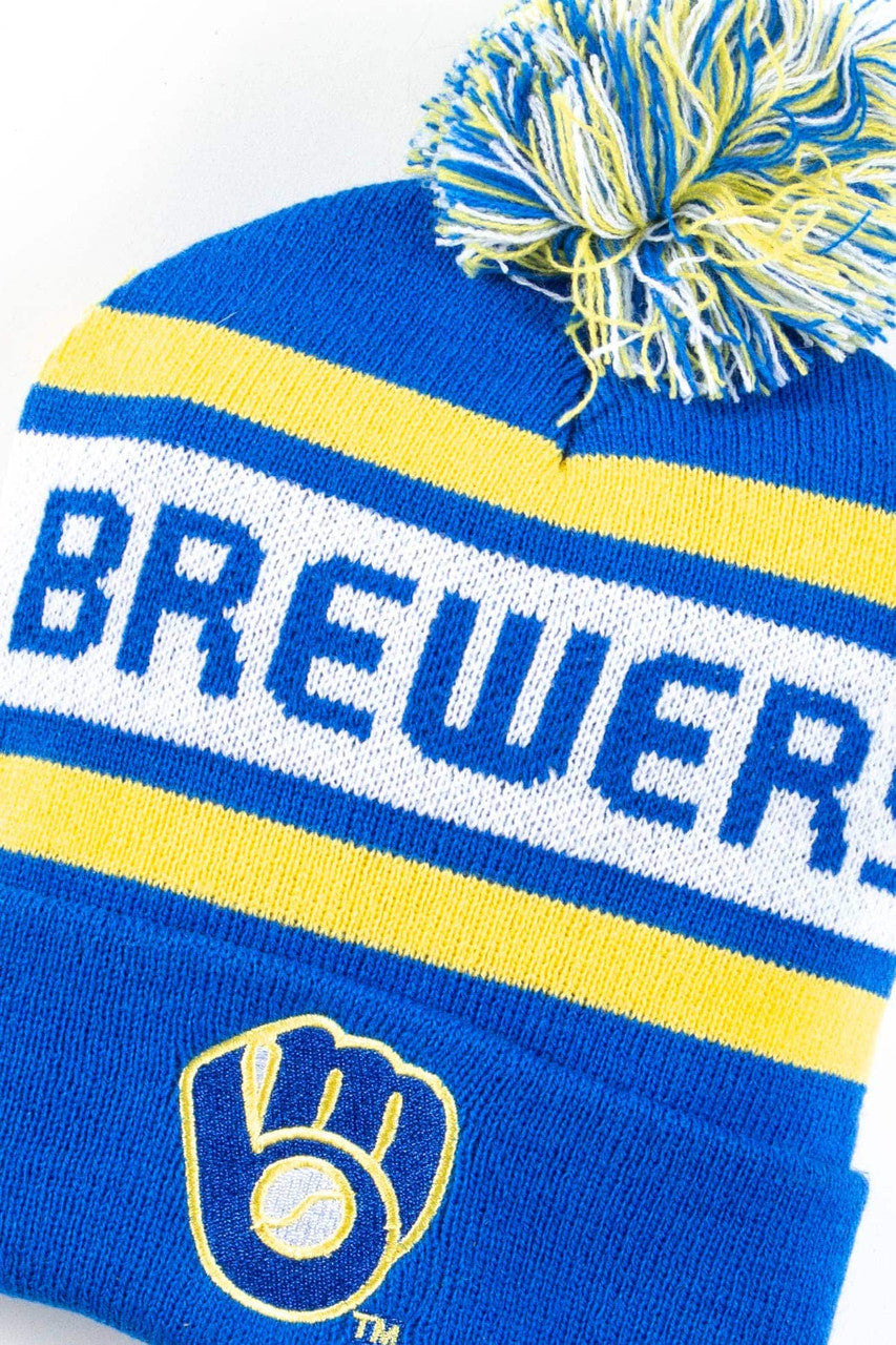 Milwaukee Brewers Pom Pom Beanie