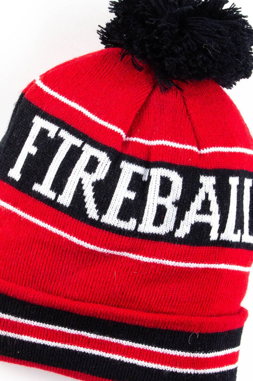 Fireball Pom Pom Beanie