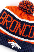 Denver Broncos Pom Pom Beanie