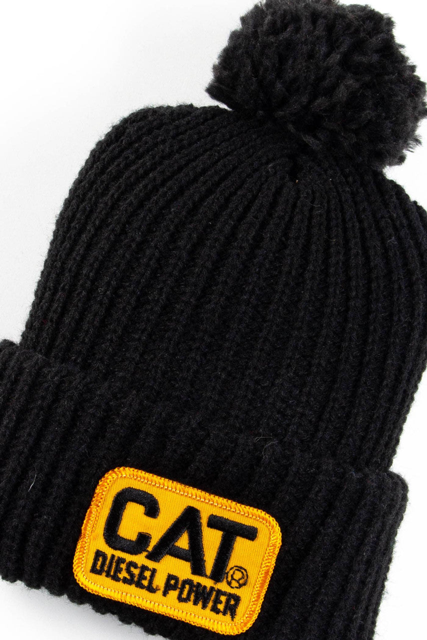 CAT Diesel Power Pom Pom Beanie