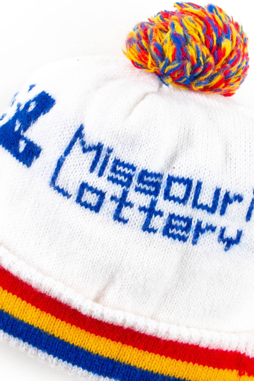 Missouri Lottery Blues Pom Pom Beanie