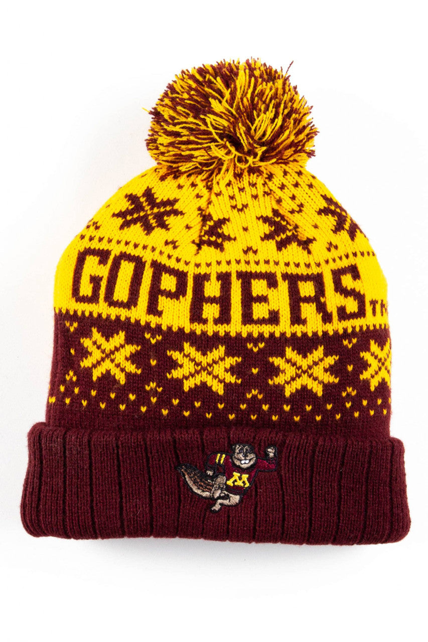 Minnesota Gophers Pom Pom Vintage Beanie