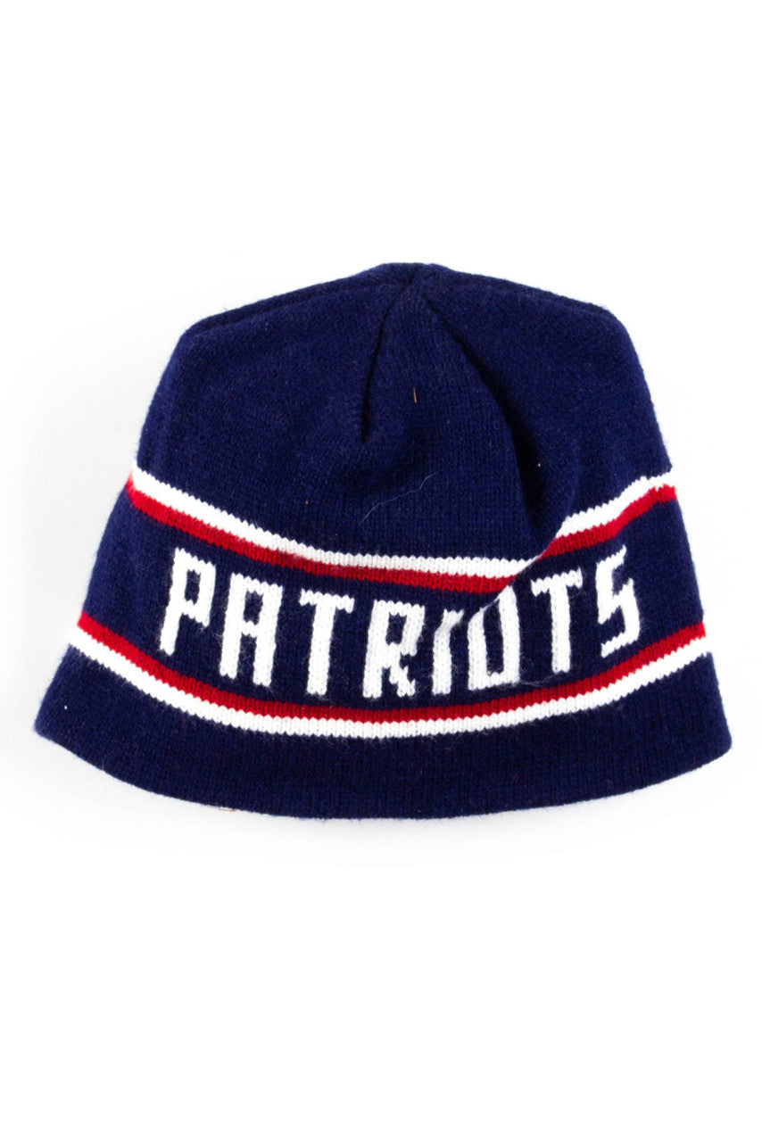 Patriots Knit Vintage Beanie