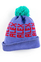 Alex Alex Alex Pom Pom Vintage Beanie