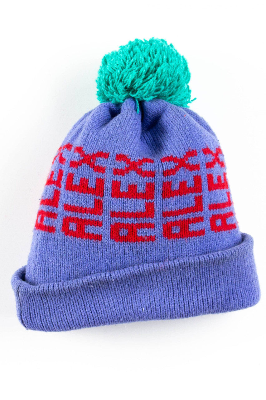 Alex Alex Alex Pom Pom Vintage Beanie