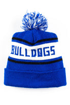 Bulldogs Pom Pom Vintage Beanie