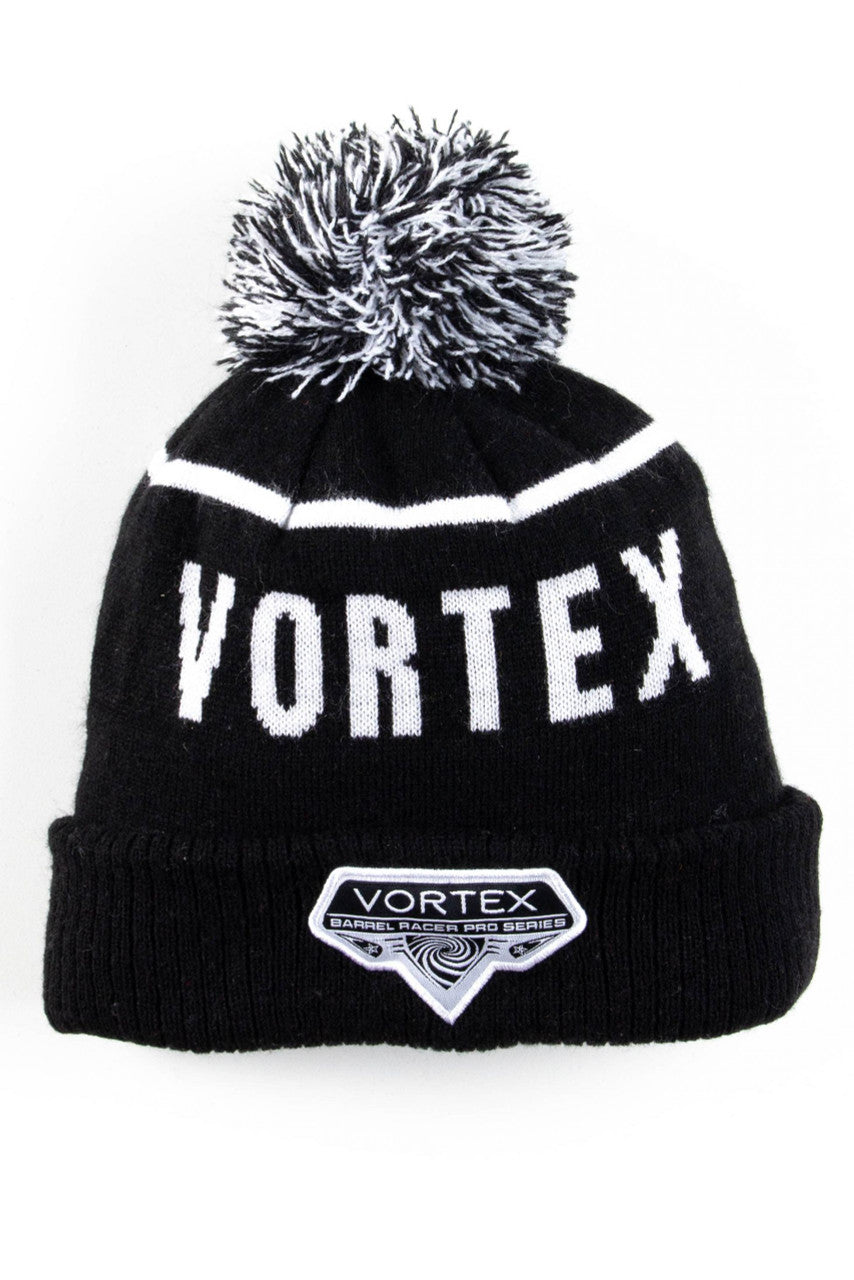 Vortex Barrel Racer Pom Pom Vintage Beanie