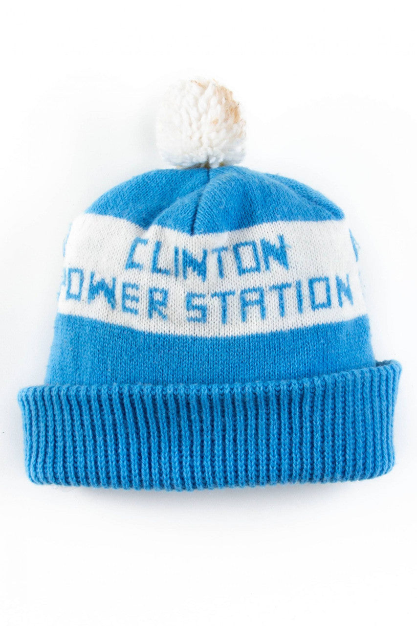 Clinton Power Station Pom Pom Beanie