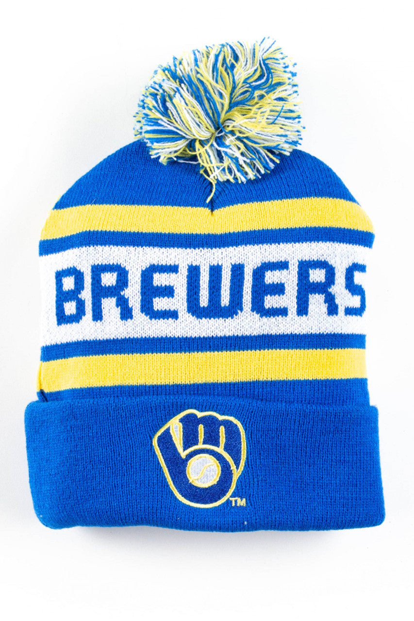 Milwaukee Brewers Pom Pom Beanie