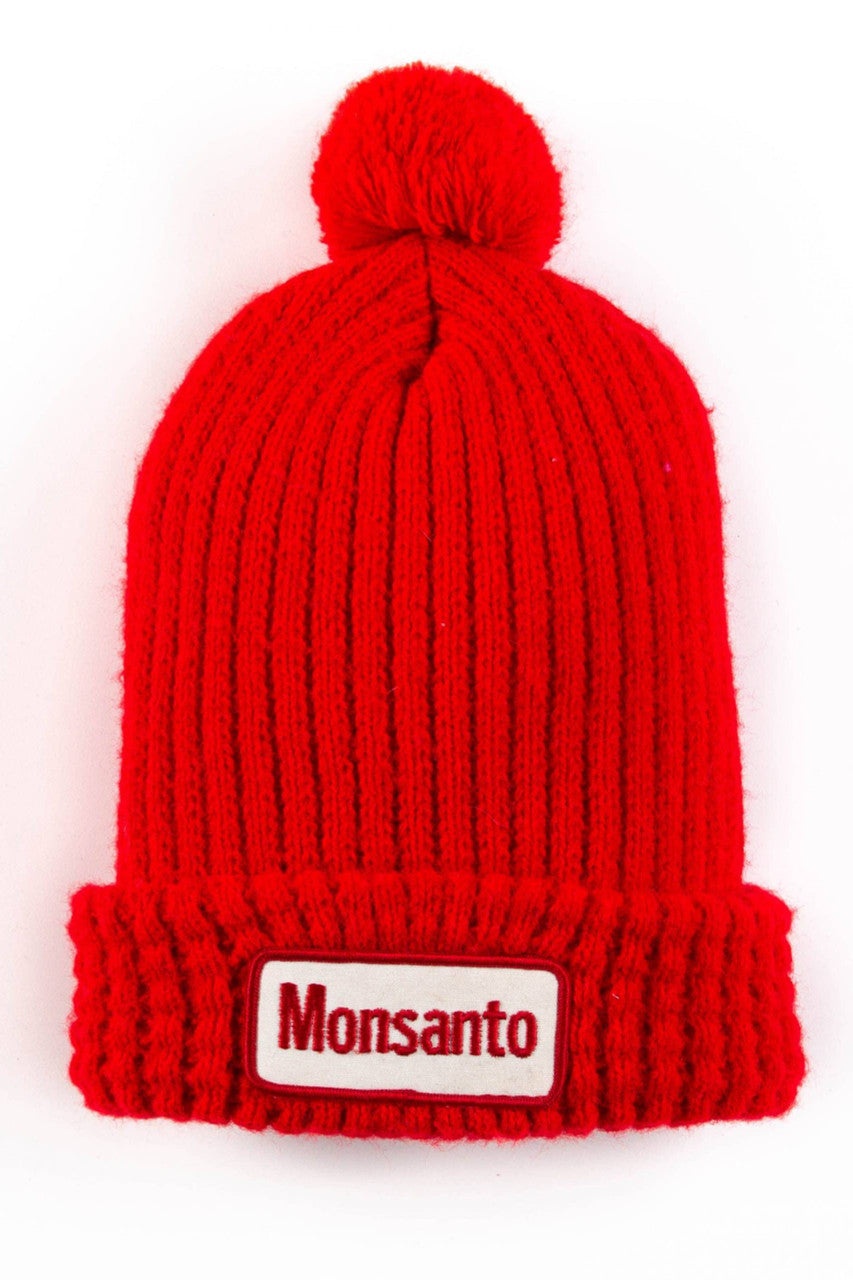 Monsanto Pom Pom Beanie