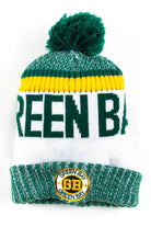 Green Bay Packers Heathered Pom Pom Beanie