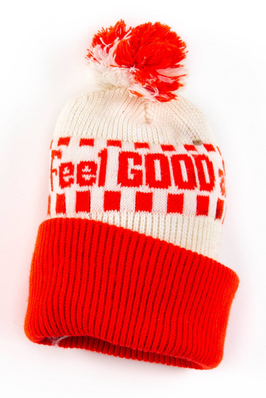 Feel Good About A Meal Pom Pom Beanie