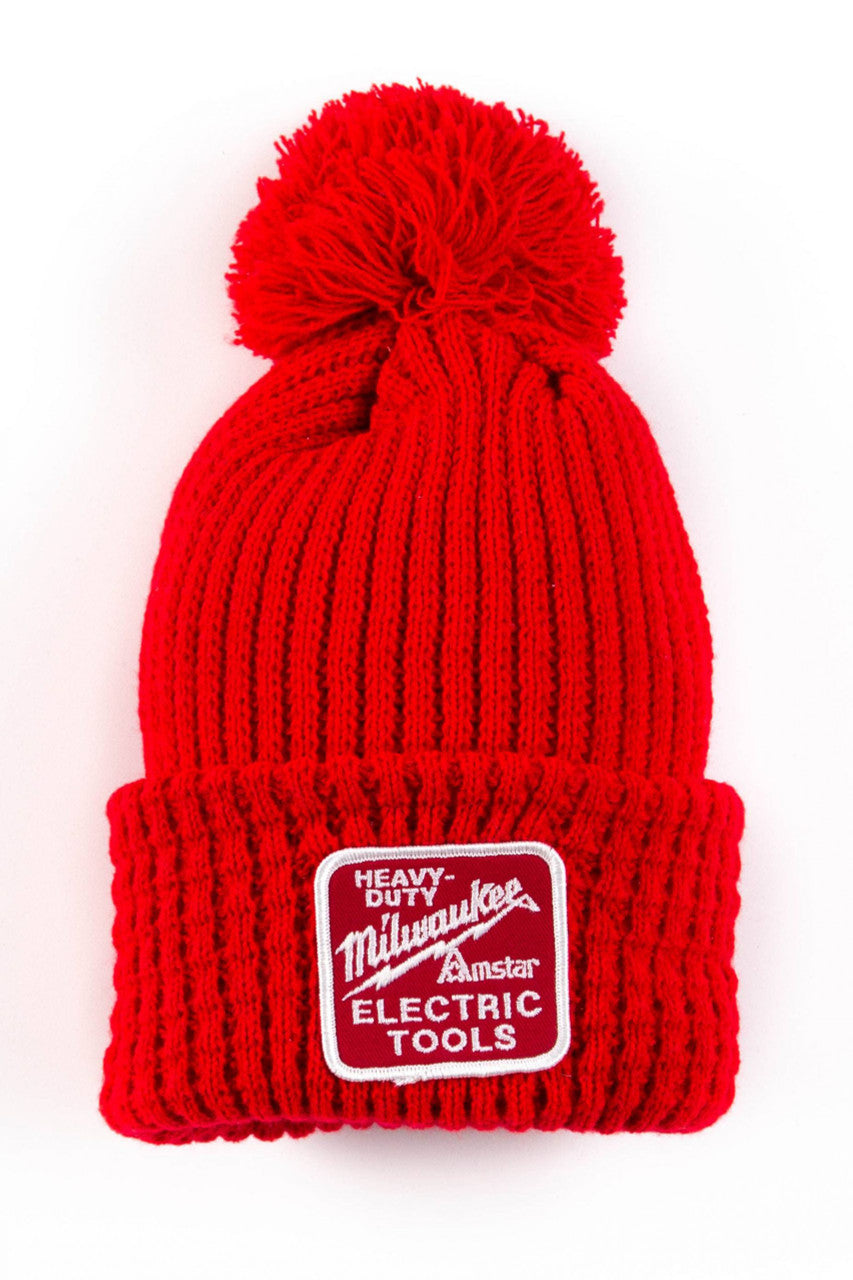 Milwaukee Electric Tools Pom Pom Vintage Beanie