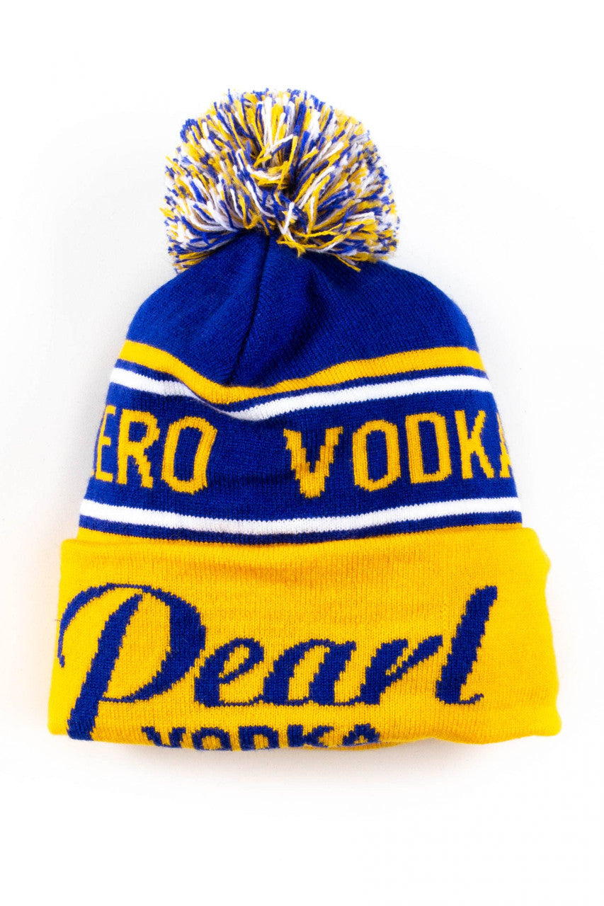 Pearl Vodka Pom Pom Vintage Beanie