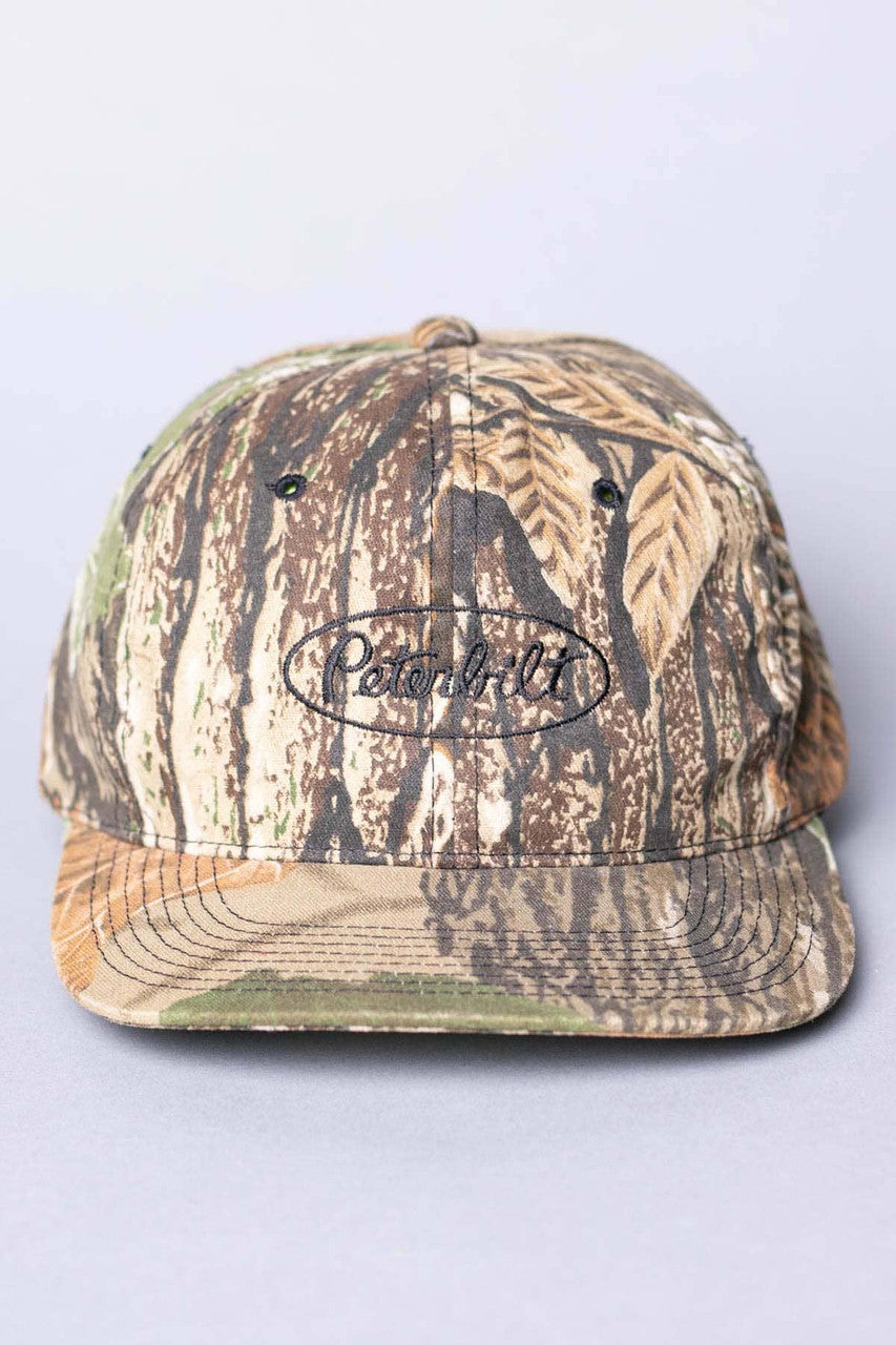 Camo Peterbilt Snapback Hat