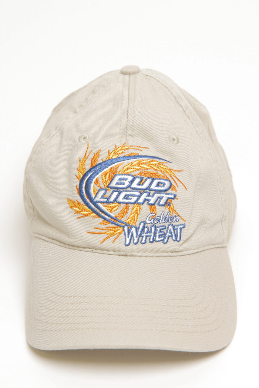 Bud Light 6 Panel Ball Velcro Cap