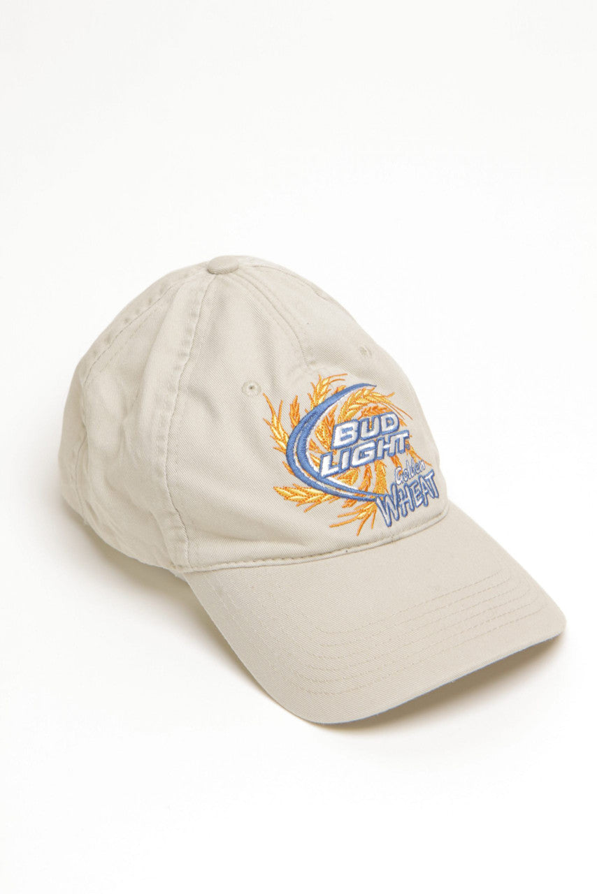 Bud Light 6 Panel Ball Velcro Cap