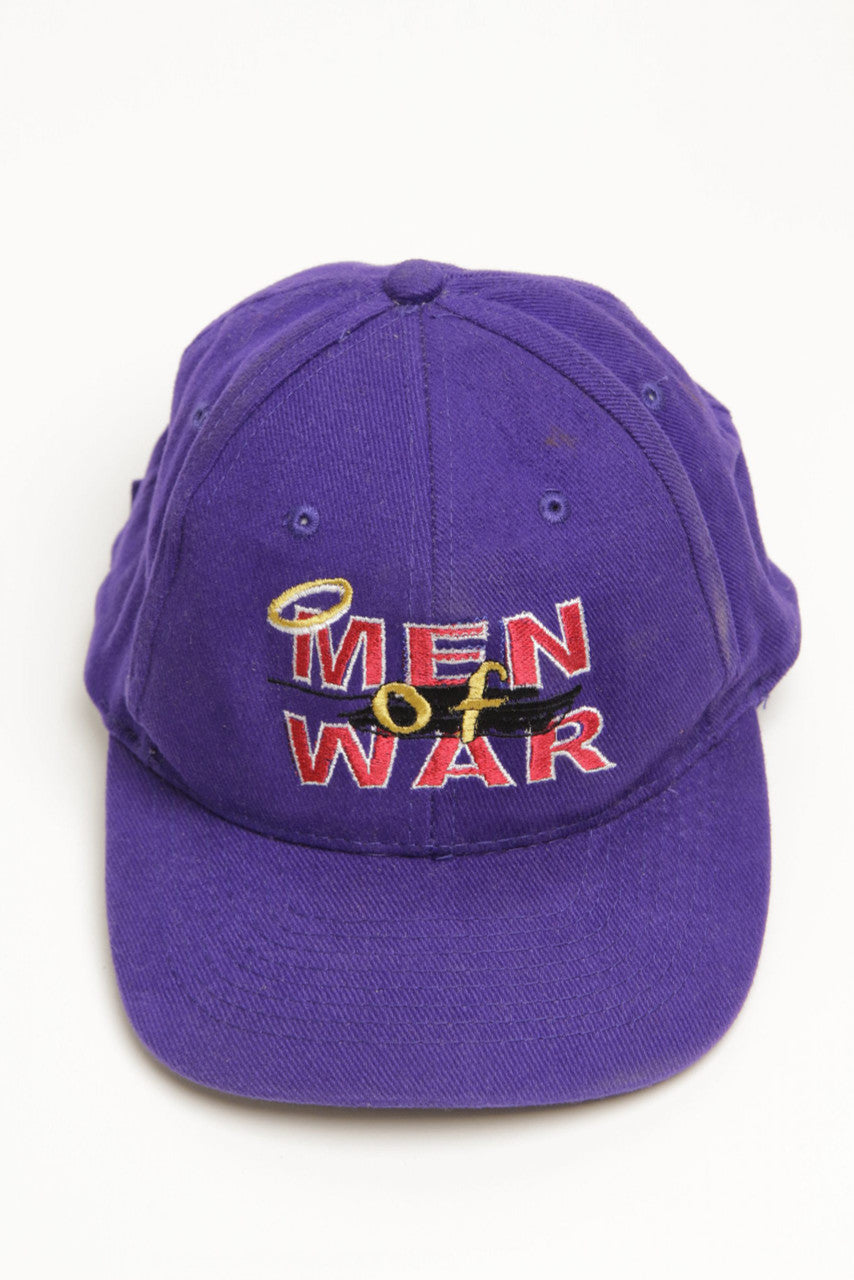 Men of War Purple 6 Panel Cap