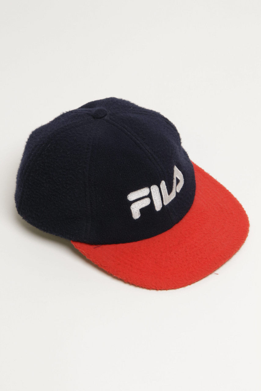 Soft FILA Snapback 6 Panel Ball Cap