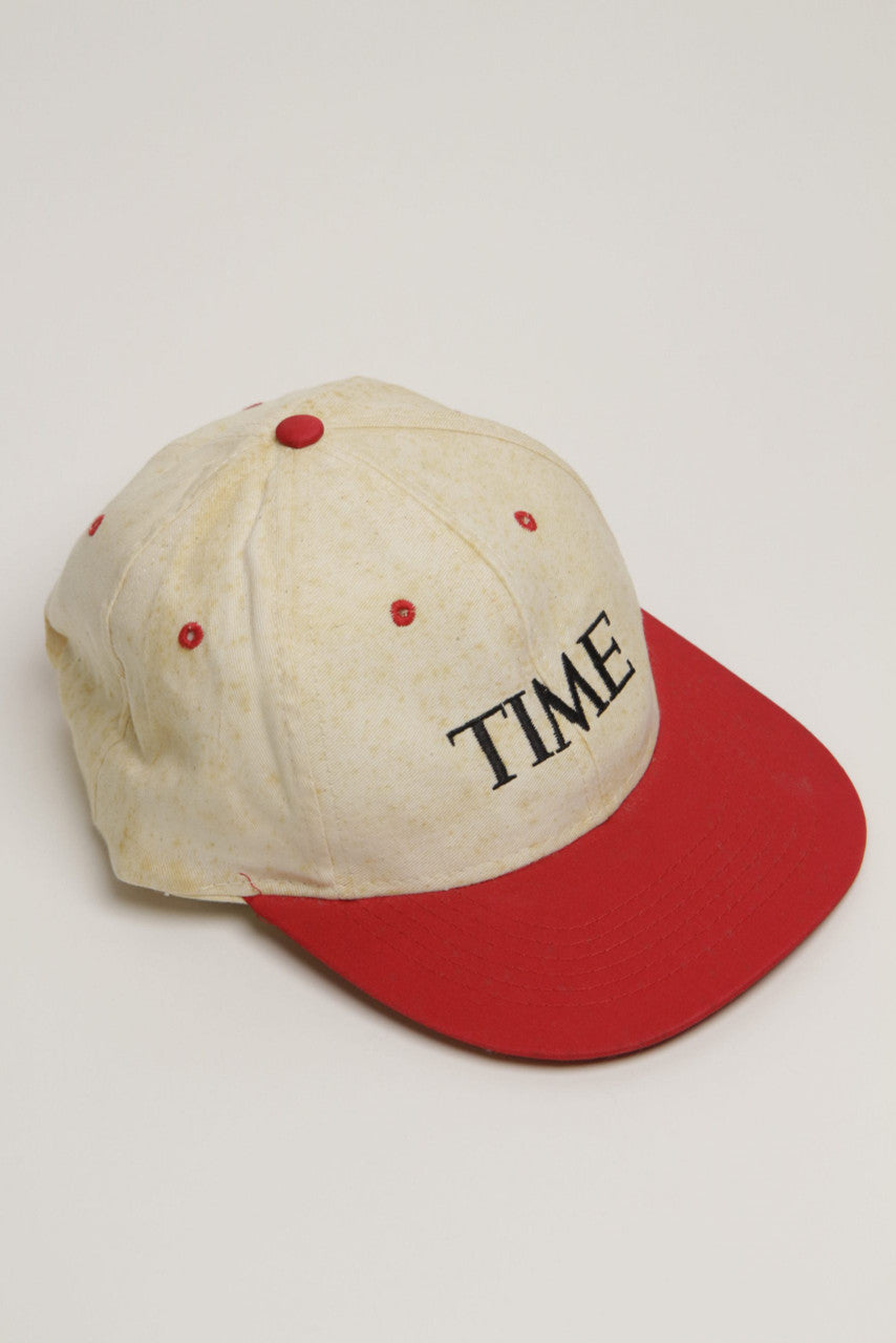 Vintage Time Magazine Snapback Ball Cap
