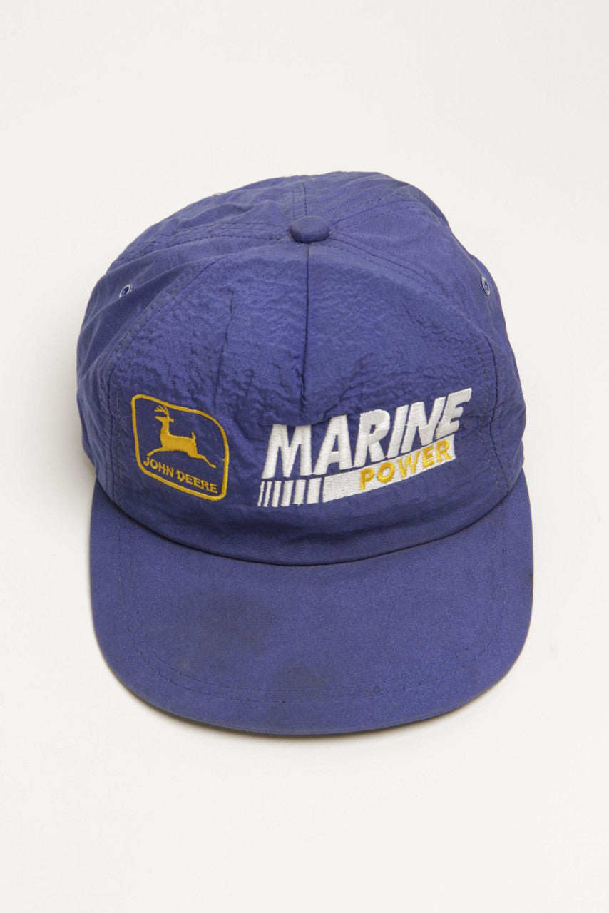 John Deere Marine Power Snapback Hat