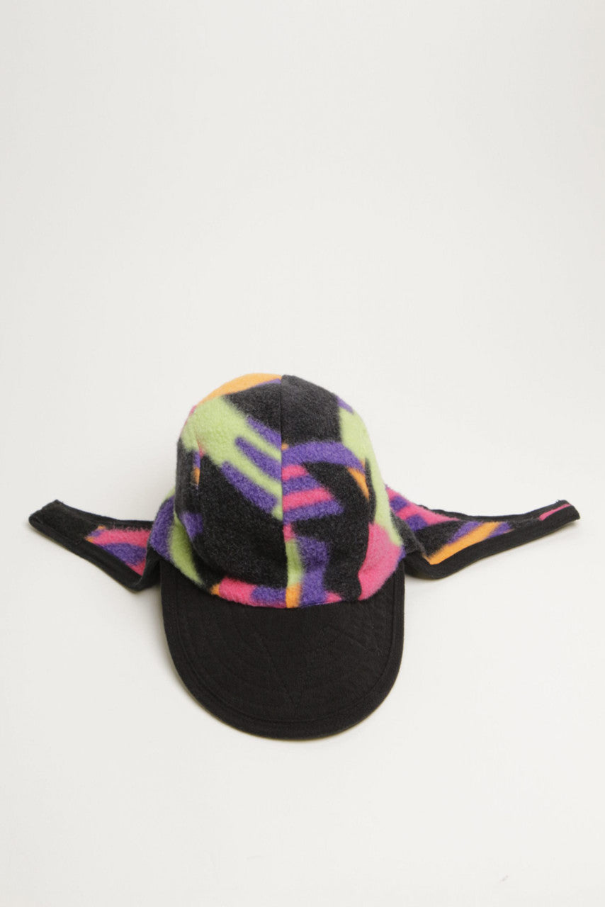 Vintage 90s Fleece Trapper Hat