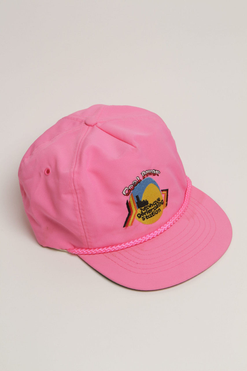 Vintage Coal Power Slideway Adjustable Hat
