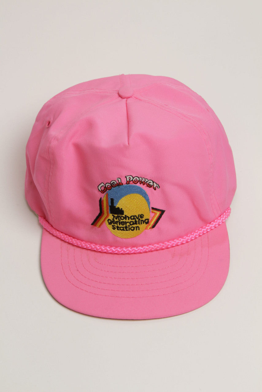 Vintage Coal Power Slideway Adjustable Hat