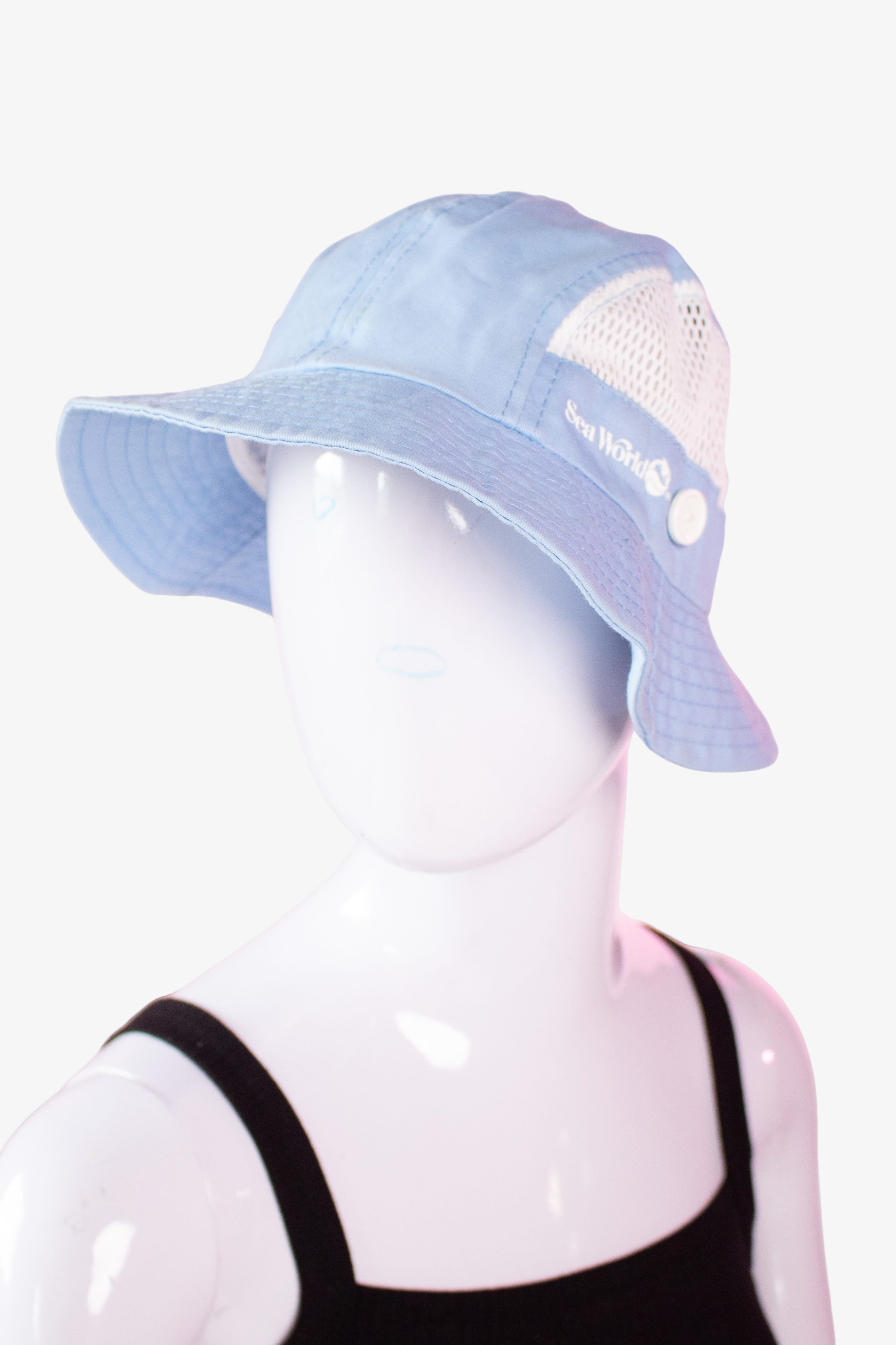 Vintage Sea World Vented Bucket Hat (1980s)
