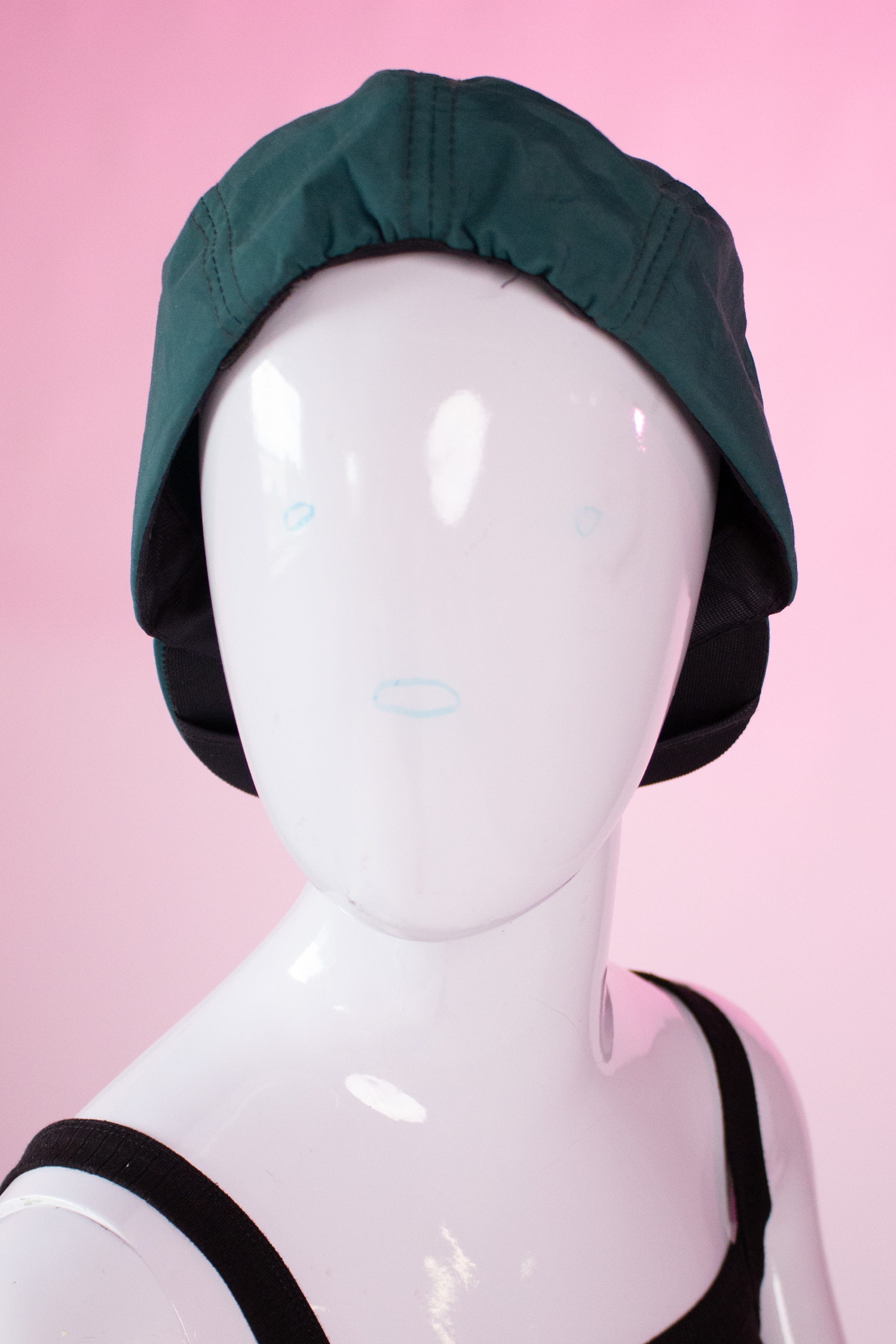 Vintage Green Columbia Hat (1990s)