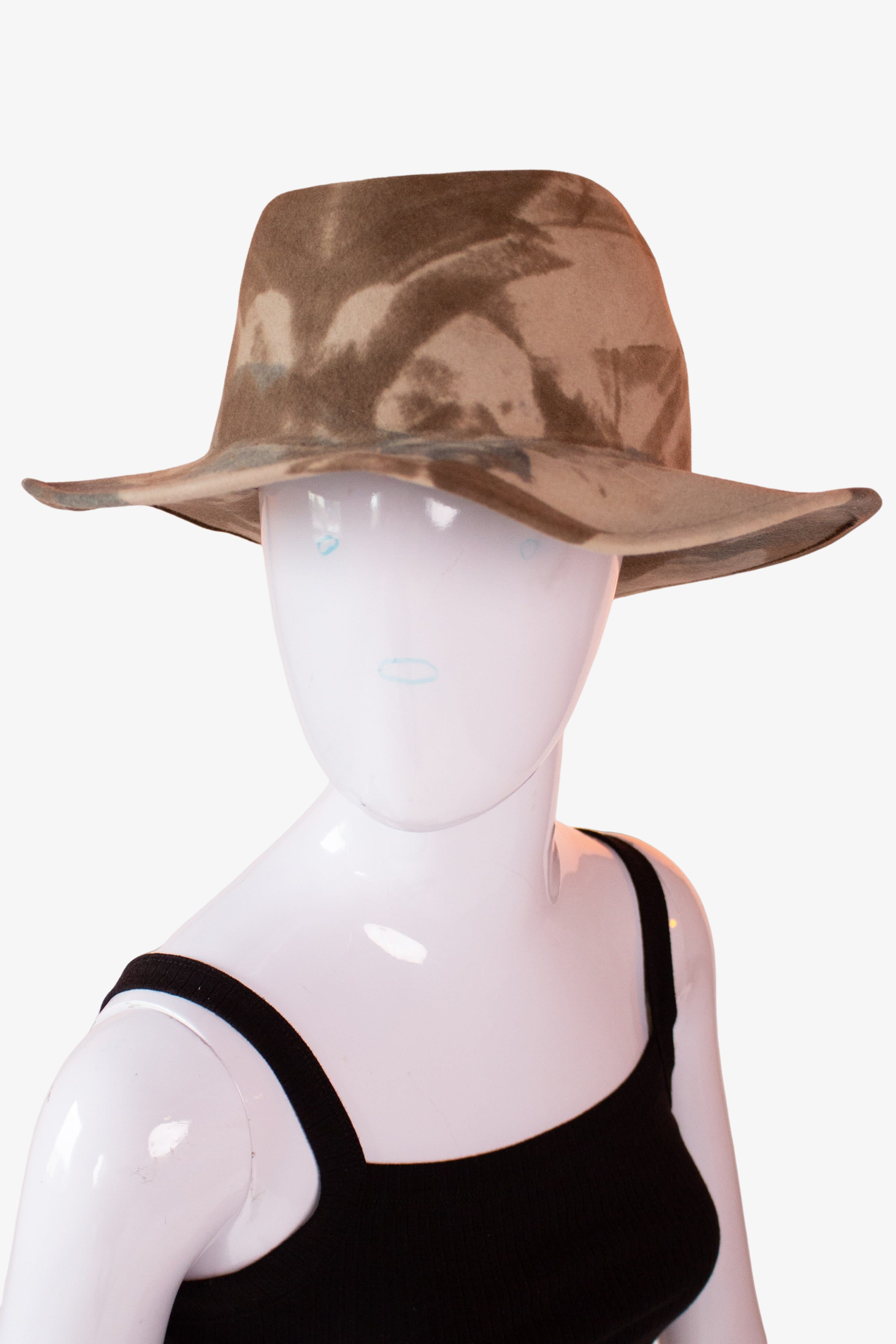 Vintage Cabela's Camouflage Cowboy Hat (1990s)